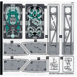 Sticker Sheet 2 for Set 70437-1