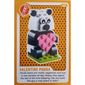 Trading Card, Create the World Living Amazingly - Valentine Panda