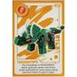 Trading Card, Create the World Living Amazingly - Triceratops