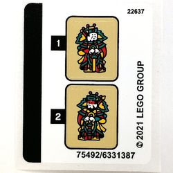 Sticker Sheet for Set 80106-1
