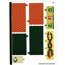 Sticker Sheet for Set 80103-1