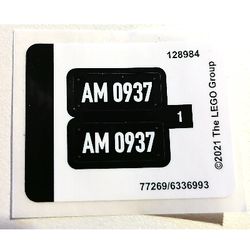 Sticker Sheet for Set 40448-1