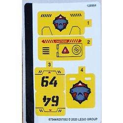 Sticker Sheet for Set 60264-1