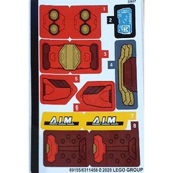 Sticker Sheet for Set 76164-1