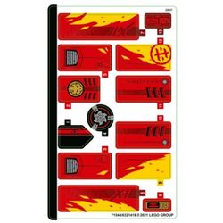 Sticker Sheet for Set 71737-1
