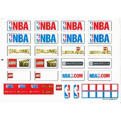 Sticker Sheet for Sets 3432-1, 3433-1