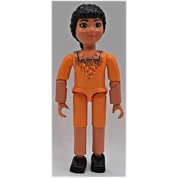 Belville Figure Articulated Elbows, Child, Female, Black Hair, Medium Orange Shorts and Top (Princess Paprika)