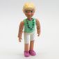 Belville Figure Articulated Elbows, Child, Female, Light Yellow Hair, White Shorts, Light Green Shirt with Shells Necklace Print