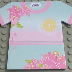 Clikits Notepad, T-Shirt Shape