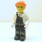 Juniors Midifig, Lee, Orange Hair, Black Legs, Black and White Torso