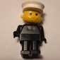 Basic Figure Human, Black Legs, White Hat
