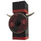 Viking Chess Piece Red Rook - Glued
