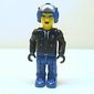 Juniors Midifig, Police - Blue Legs, Black Jacket, Blue Helmet [Female]