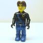 Juniors Midifig, Jack Stone, Black Jacket, Blue Legs, Blue Harness