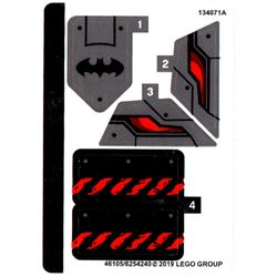 Sticker Sheet for Set 76117-1