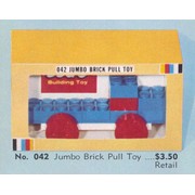 Jumbo Brick Pull Toy