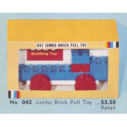 Jumbo Brick Pull Toy