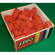 Assorted Basic Bricks - Red (set 051-1)