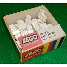 Assorted Basic Bricks - White (set 052-1)
