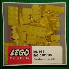 Assorted Basic Bricks - Yellow (set 054-1)
