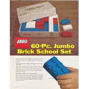 Jumbo Brick School Set