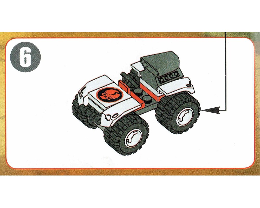 LEGO Set 07566827621s1 Doom Buggy (2011 Books > Activity Books with