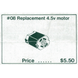4.5V Replacement Motor