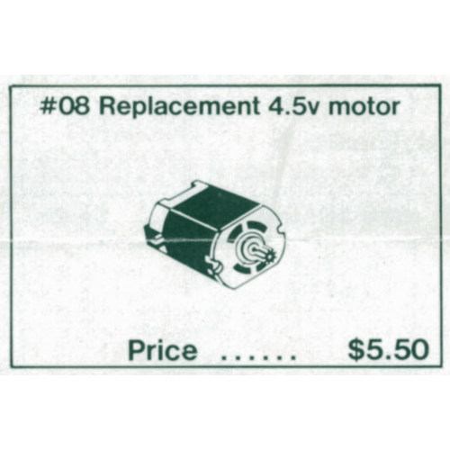 4.5V Replacement Motor