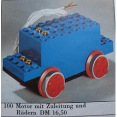 4.5V Motor with Wheels (Large Version) (set 100-2)