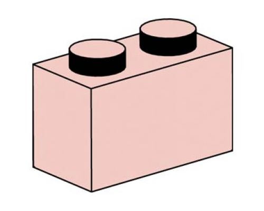 kapital heks support LEGO Set 10003-1 1 x 2 Sand Red Bricks (2001 Bulk Bricks) | Rebrickable -  Build with LEGO