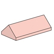 2 x 4 Sand Red Ridge Roof Tiles Steep Slope