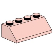 2 x 4 Roof Tile Sand Red