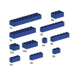 Assorted Blue Bricks