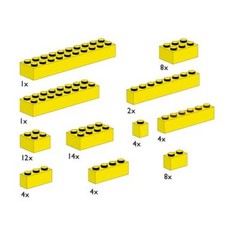Assorted Yellow Bricks (set 10010-1)