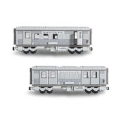 Santa Fe Cars - Set I (mail or baggage car)