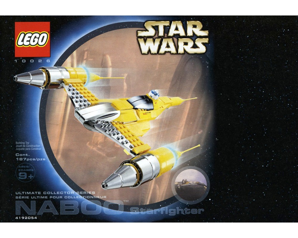 LEGO Set 10026-1 Naboo Starfighter (2002 Star Wars > Ultimate