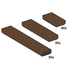 Brown Tiles (set 10046-1)