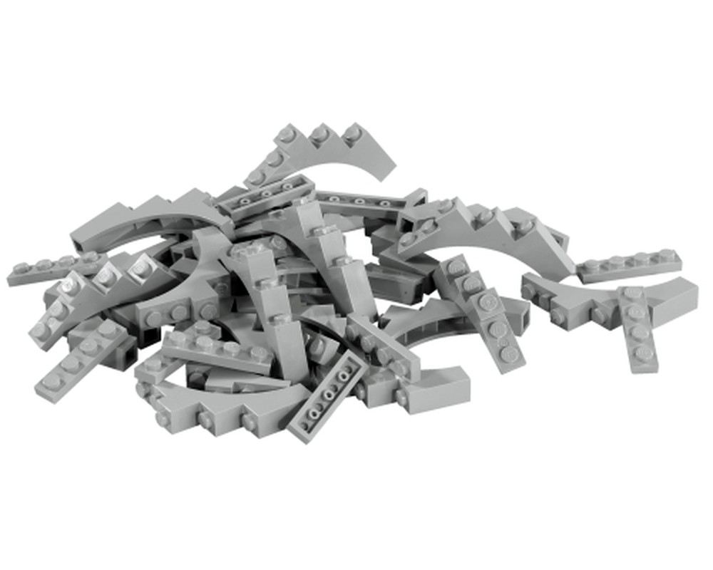 LEGO Set 10047-1 Light Gray Arches