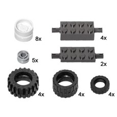 Large Wheels and Axles (set 10049-1)