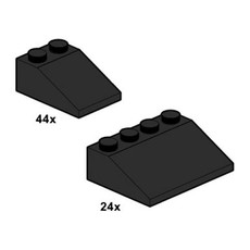 Black Slopes 33 3 x 2 and 3 x 4 (set 10054-1)