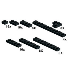Black Plates 1 x n (set 10061-1)