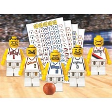 NBA Basketball Teams (set 10121-1)