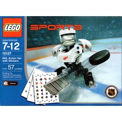 NHL Action Set with Stickers