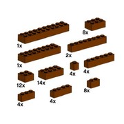 Assorted Brown Bricks