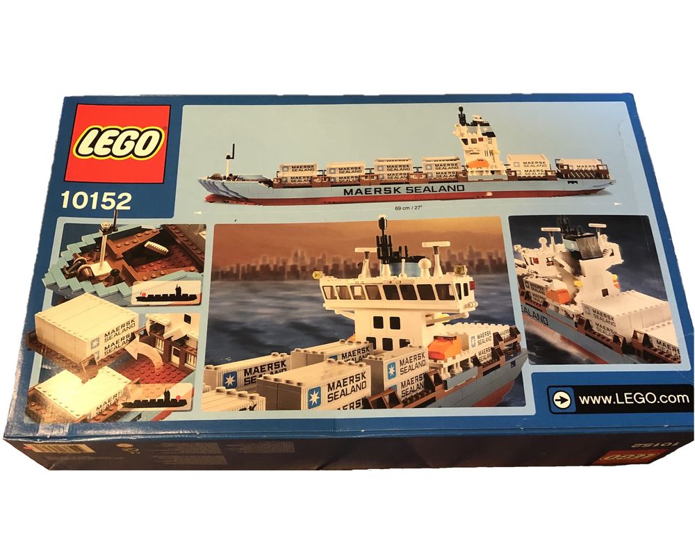 LEGO Set 10152-2 Maersk Sealand Container Ship 2005 Edition (2005