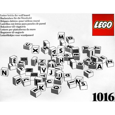 Letter Bricks for Wall Board