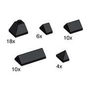 Black Ridge Roof Tiles