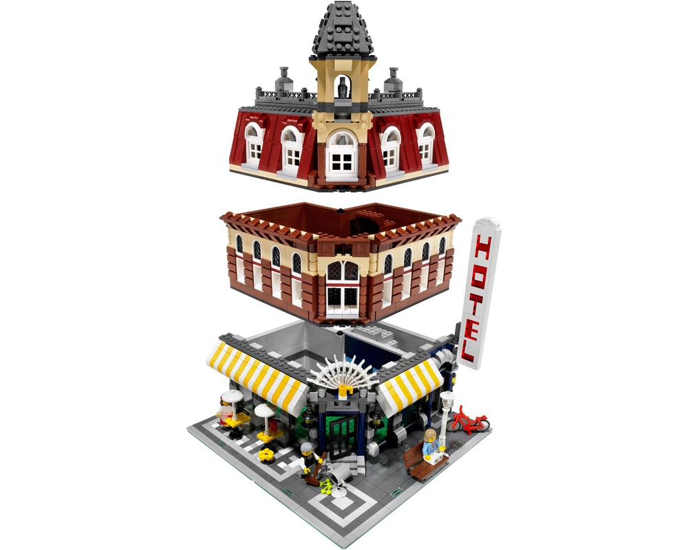 LEGO Set 10182-1 Cafe Corner (2007 | Rebrickable - Build with