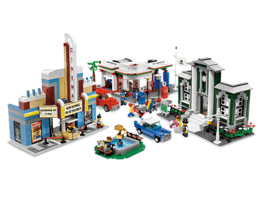 LEGO Set 10184-1 Town Plan (2008 Town > Town Plan) Rebrickable - Build with