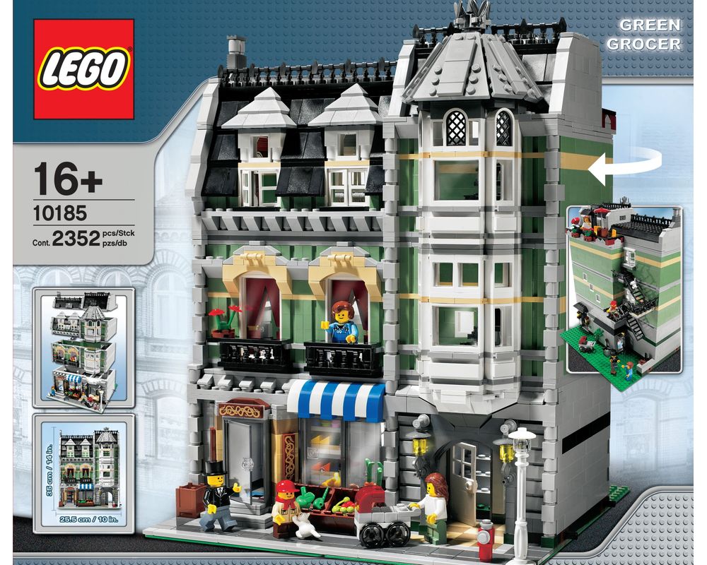 LEGO Set 10185-1 Green Grocer (2008 Modular Buildings 